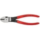 thumbnail image 3 of KNIPEX 74 01 180 SB Pinzas de corte diagonal tipo extra fuerte recubierto de plástico acabado pavonado 180 mm, 3 of 5