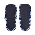 thumbnail image 2 of Zapatillas Portátil Plegable Pantuflas Reutilizable Interior Suave Algodón ntideslizante Unisex para Casa?Hotel Viajar Zapatillas de Viaje para?Hombre Mujer(Hombre -Rayas verdes) Ecomeon no, 2 of 6