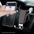 thumbnail image 4 of Soporte universal para teléfono móvil, navegación para coche, ventilación fija, plástico, accesorio móvil, 4 of 6