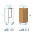 thumbnail image 4 of Refrigerador Atvio Home 16.2 P French Door Azul, 4 of 4