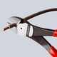 thumbnail image 5 of KNIPEX 74 01 180 SB Pinzas de corte diagonal tipo extra fuerte recubierto de plástico acabado pavonado 180 mm, 5 of 5