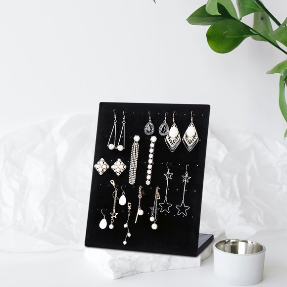 HEANUJJ 1Ud Exhibidor De Aretes De Flannelette Con Material Premium Para Protección Y Orden
