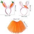 thumbnail image 4 of Disfraz de conejito de Pascua para niñas, disfraz de conejito de Pascua para niñas, disfraz de conejo de Pascua, accesorios para disfraces de Cosplay, integración perfecta, 4 of 7
