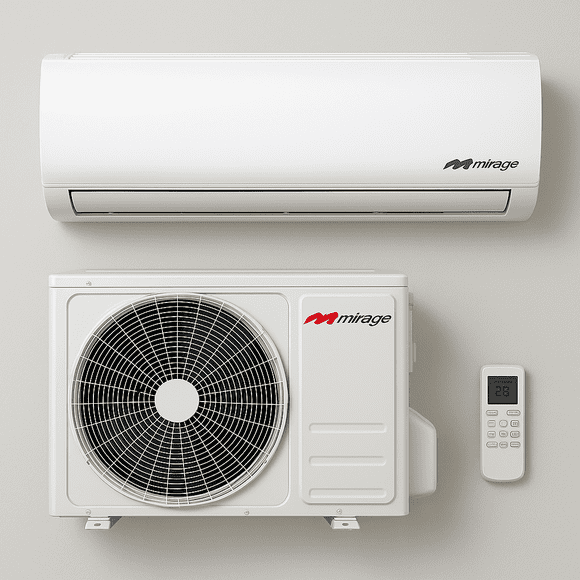 Aire Minisplit 220v Mirage 1 Tonelada 18000 Btu R410a Nex