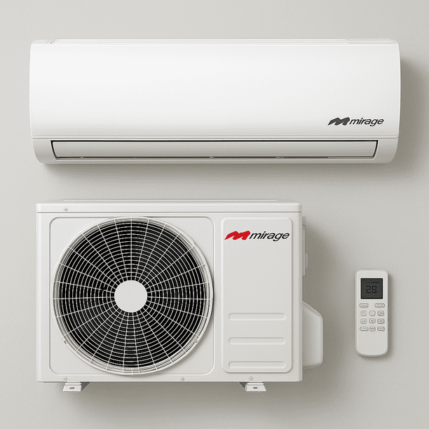 Aire Minisplit 220v Mirage 1 Tonelada 18000 Btu R410a Nex