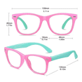 thumbnail image 2 of Gafas Para Computadora Con Filtro De Luz Rosa Para Niños, 2 of 3