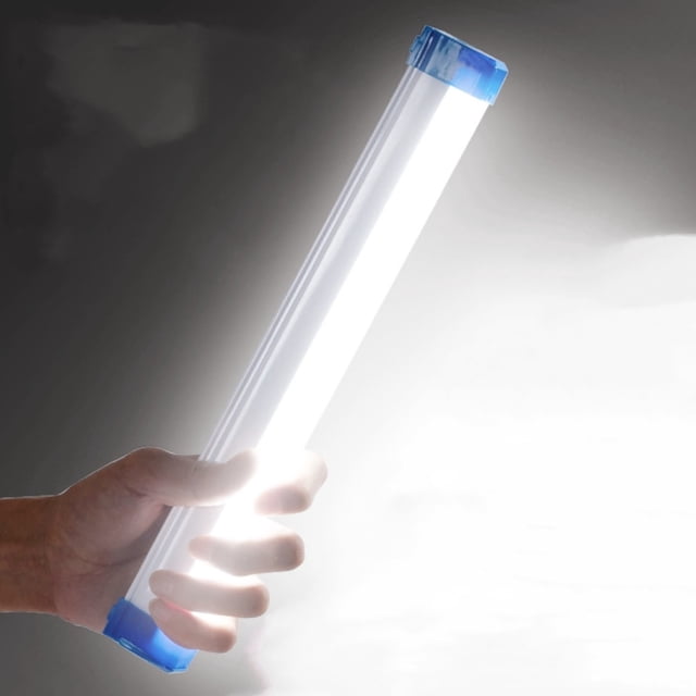 Farol de camping LED Luz portátil recargable | Lámpara de tubo de emergencia inalámbrica Batería blanca de 1200mAh | Iluminación exterior para tiendas, carga USB, montaje de gancho, impermeable, 3