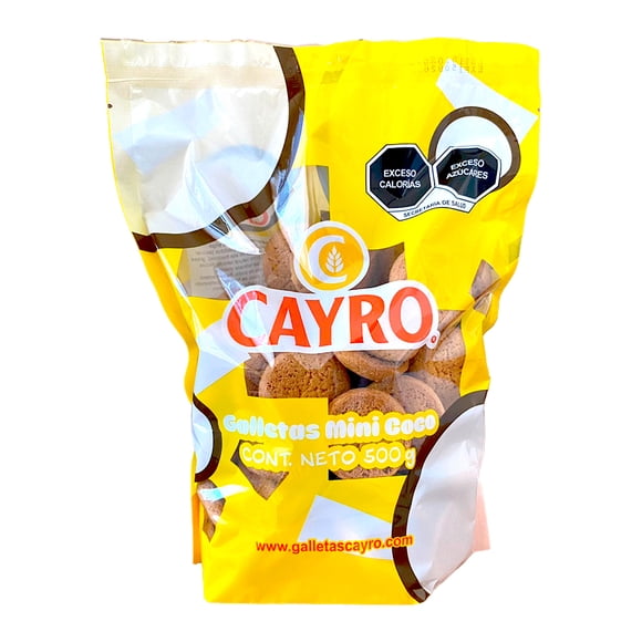 Galletas Cayro mini coco 500 g