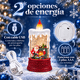 thumbnail image 3 of Veladora de Agua Navideña Santa Claus con Luz LED, Música y Nieve Giratoria, Decoración de Mesa, 3 of 5
