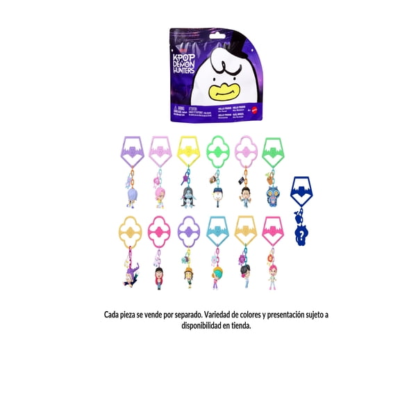 Muñecas Coleccionables Mattel KPop Demon Hunters Hello Friend Mini Varios Modelos 1 Pieza.