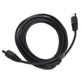 thumbnail image 3 of Cable DIN de 6 pines macho a macho Conexión de señal de sonido Plug and Play Cable de extensión DIN para dispositivo digital 3 metros/9,8 pies, 3 of 8