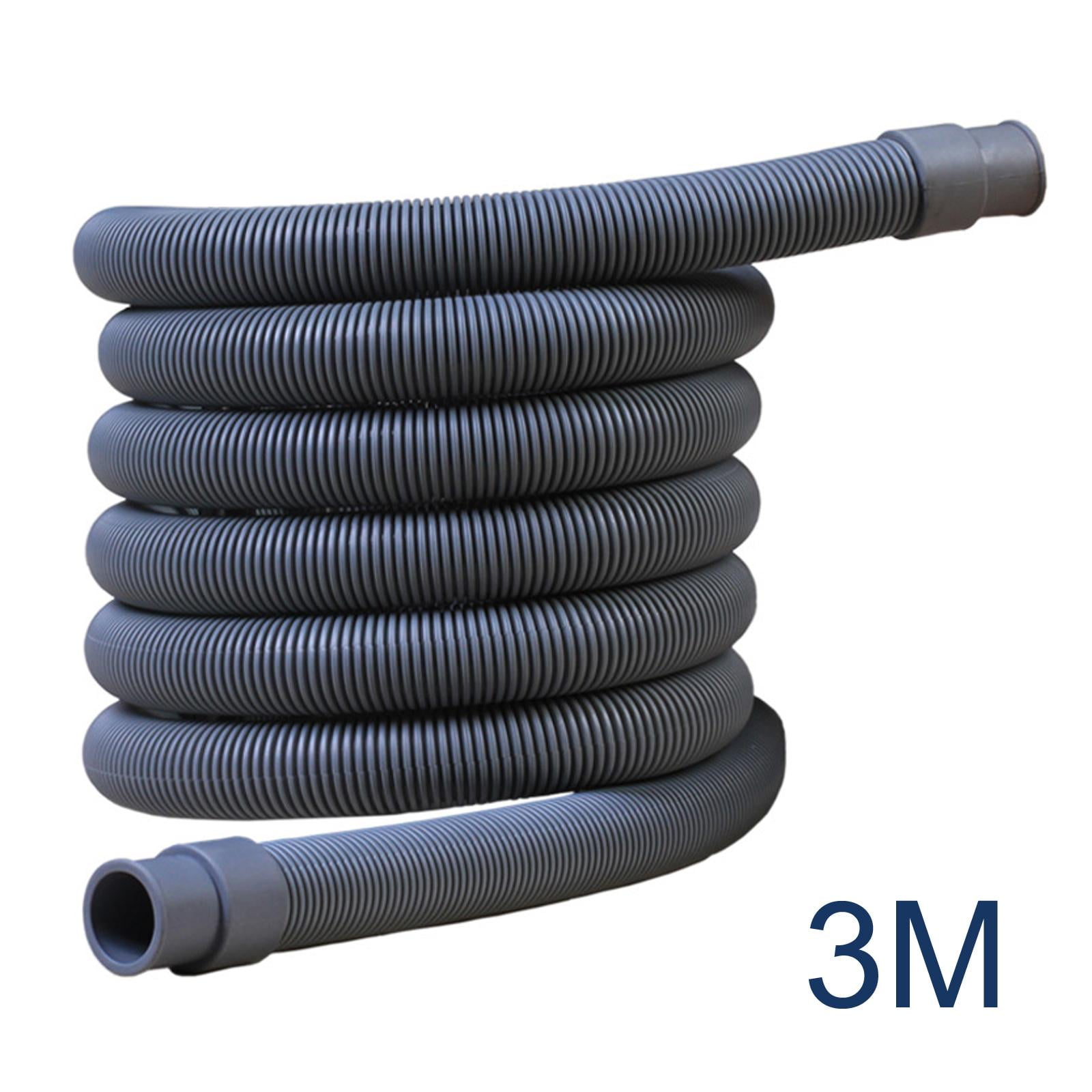 Manguera de Desagüe para Lavadora perfecl Manguera Flexible Tubo de Expulsión de Salida de Agua Residual 300cm