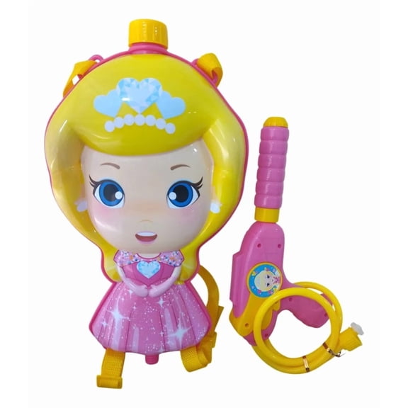 Lanzador de Agua Genérico  Con Tanque Mochila Princesa