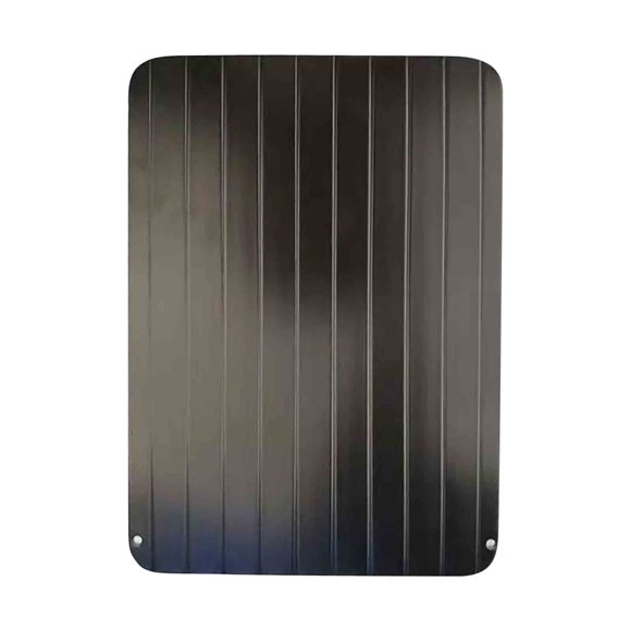 Tabla de Descongelación de Carne para Uso Doméstico Tabla de Descongelación Rápida de Aluminio, Conductor Térmico Eficiente para Comida de Filete Mariscos Mantener el Sabor Nutrición Fácil de Limpiar