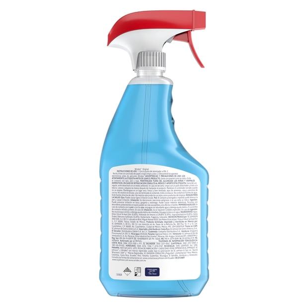 Imagen 3 de Limpiador Líquido para Vidrios y Superficies Windex Original 640 ml