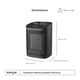 thumbnail image 3 of Calefactor portátil eléctrico, 2 niveles de calor, Termostato ajustable hasta 35°C, Calenton de Aire circulante con resistencia y ventilador, Calentador alta potencia de calor 1500W EUROGAR EUCAL02, 3 of 6