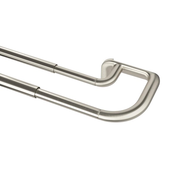 Umbra Cortinero Doble Twilight Bloqueador de luz 71.1-121.9 cm, Nickel