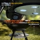 thumbnail image 4 of Asador de Carbon Redondo con Tapa y Ruedas Parrilla BBQ de Acero para Jardin Patio Terraza y Camping Asador Portatil Negro, 4 of 10