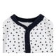 thumbnail image 3 of Mameluco Baby Creysi One For You Niño 9M Estampado de Estrellas Marino con Blanco, 3 of 4