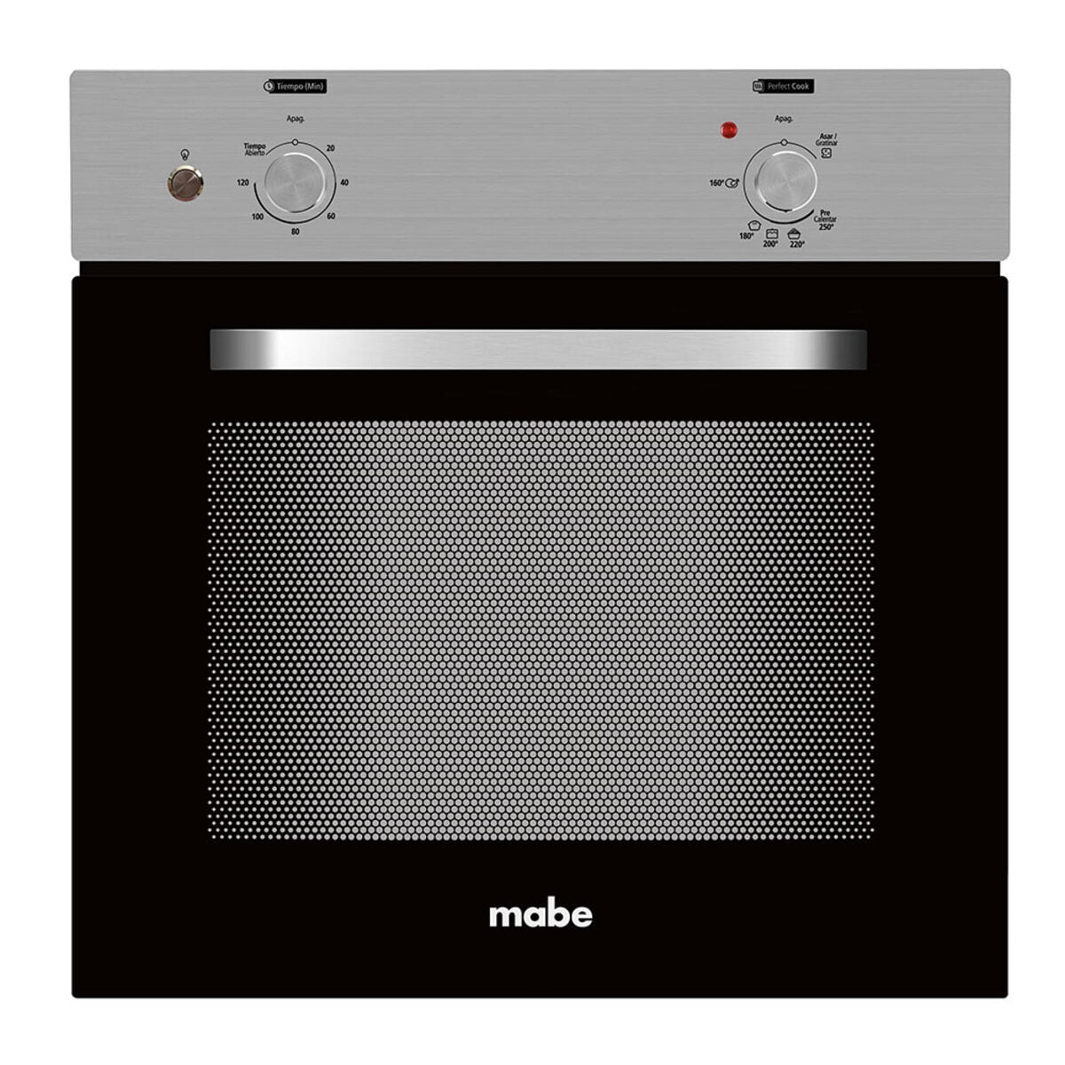 Horno Mabe Empotre a gas 60cm Acero Inox cristal Grill 127v