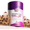 thumbnail image 2 of Resveratrol Gomitas 200 mg Açaí Arándano Vitamina C Piperina | Health Hack, 2 of 9