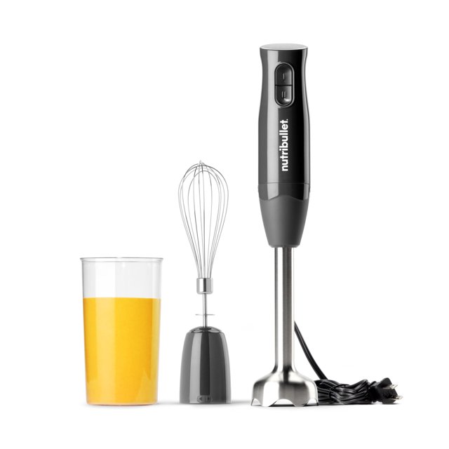 Licuadora de inmersión NutriBullet Lite gris oscuro