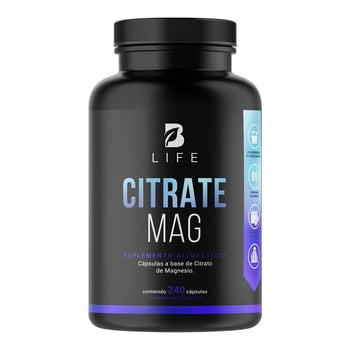 Suplemento Alimenticio Blife Citrate Mag 240 Cápsulas