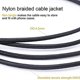 thumbnail image 5 of Cable AUX estéreo SatelliteSale 3.5mm Macho A Macho nylon Negro 30 pies, 5 of 5