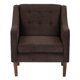 thumbnail image 1 of Sillón Milton 1 Plaza Chocolate, 1 of 9