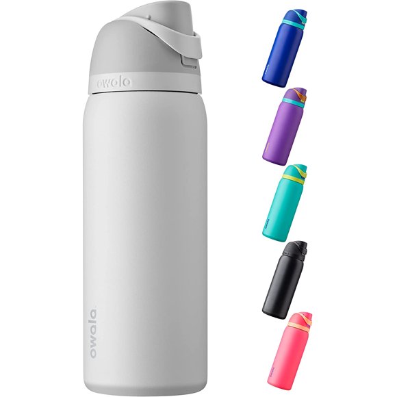 Botella de agua Owala FreeSip de acero inoxidable con aislamiento 1 litro