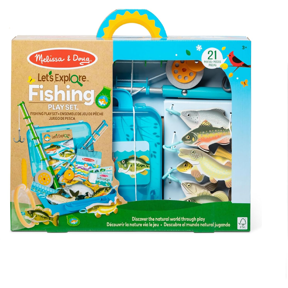 Melissa & Doug Let's Explore Juego de pesca