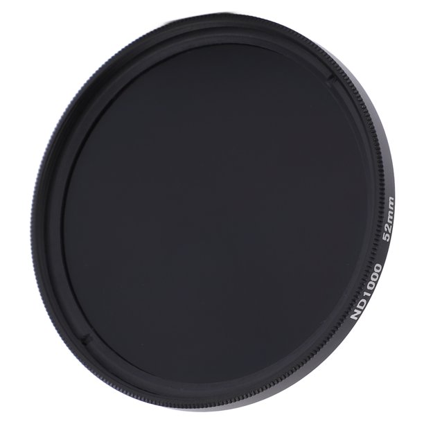 Filtros ND 1000 Filtros de fotografía profesional de densidad neutra 1000 para lentes de cámaras digitales de 52 mm