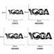 thumbnail image 4 of Cuadro Decorativo de Metal con Diseño yoga Grande, 4 of 4