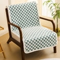 thumbnail image 1 of Sillón reclinable de oficina con cojín de asiento y respaldo integrados, alfombrilla gruesa antideslizante, apto para sillas, taburetes, sofás y sillones reclinables., 1 of 6