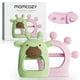 thumbnail image 1 of Mordedores de Silicona Momcozy 2pzs para Bebés 0 a 12 Meses Alivio de la Dentición Rosa y Verde, 1 of 5