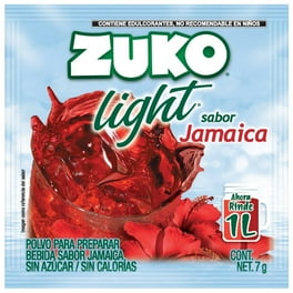 Polvo para preparar bebida Zuko light sabor jamaica 7 g