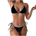thumbnail image 1 of Traje de baño para mujer, moda, cómodo, bikini, traje de baño liso para mujer, bikinis, trajes de baño para mujer, conjuntos de bikini para mujer, trajes de baño bikini para mujer, 1 of 7