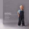 thumbnail image 3 of Wrangler Authentics Overol clásico de mezclilla para niño, Lavado claro, 5 Años, 3 of 6