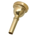 thumbnail image 2 of Boquilla de trompeta de trompeta chapada en oro 12C para instrumentos musicales, 2 of 6