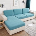 thumbnail image 1 of Funda elástica para cojín de sofá | Funda antideslizante ajustada para muebles | Funda elástica para sofá de salón, 1 of 4