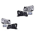 thumbnail image 1 of Par de Faros Corsa 2003 A 2007 Chevrolet Fdo Crom 5 Pines, 1 of 4