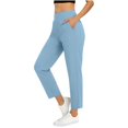 thumbnail image 3 of TaTaai Stretchy Golf Women Cropped Pants Lightweight Breathable Machine Washable No Fading Casual Travel Sports Slim Fit Ankle Length Trousers Gift, 3 of 9