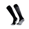 thumbnail image 1 of Zhuge Calcetines de fútbol, calcetines de fútbol antideslizantes hasta la rodilla para adultos, calcetines deportivos de rayas de tubo largo, calcetines de fútbol para hombres y mujeres (negro), 1 of 2