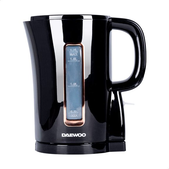 Hervidor eléctrico Daewoo DKS-1319 Negra 1.7 lts