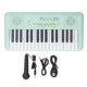 thumbnail image 2 of 32 Piano De Teclado Electrónico Clave, 16 Tonos 10 Ritmos 6 Percusion Vibrato Sosteniendo Efectos De Sonido De Eco Con Altavoces Duales Micrófonos Para Principiantes Práctica De, 2 of 7