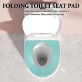 thumbnail image 4 of HOOWIFFY Asiento Plástico Plegable Para Inodoro Con Cubierta Impermeable Y Fácil De Verde, 4 of 8
