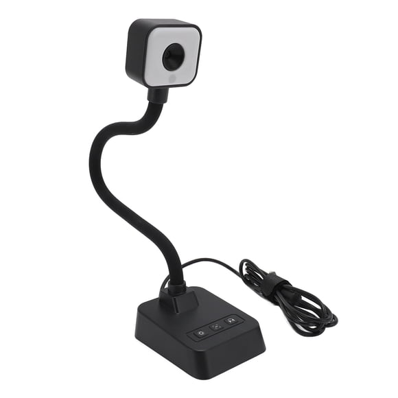 Cámara De Documentos USB, Micrófono Incorporado Cámara De Documentos Flexible Enfoque Automático Manguera De 13 MP Ajustable Para Videoconferencias