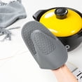 thumbnail image 5 of Guante de silicona resistente al calor para horno | Almohadilla de silicona gruesa y antideslizante | Guante de cocina con protección térmica | Guante de cocina duradero y resistente a quemadura, 5 of 5