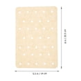 thumbnail image 3 of 100 Sheets of Disposable Air Fryer Liner Rectangular Perforated Baking Paper Microwave Oven Liner Paper, 3 of 5