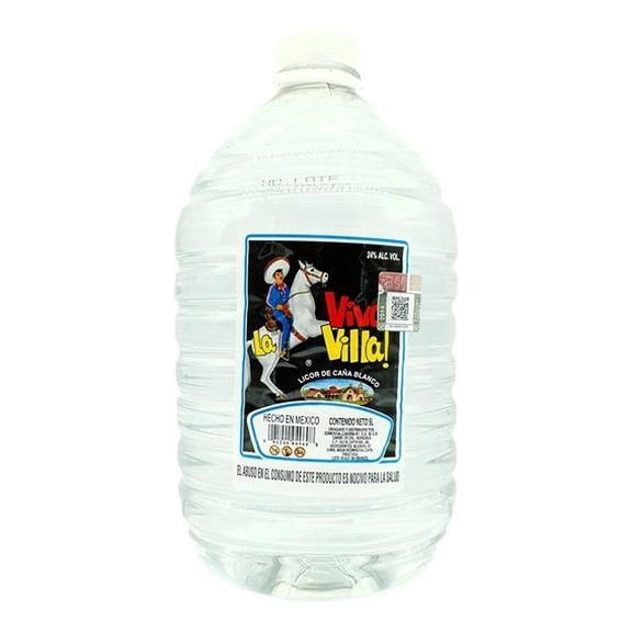 Pack de 12 Aguardiente Viva Villa Pet 5 L